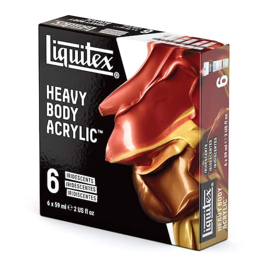 Liquitex® 6 Iridescents Heavy Body Acrylic Paint Set